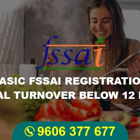 Basic FSSAI Registration (Annual Turnover Below 12 Lakhs)