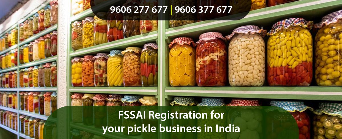 FSSAI Registration for your pickle business in India