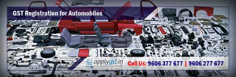 GST Registration for Automobiles