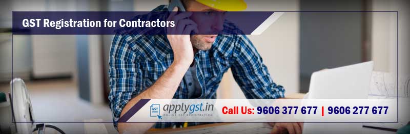 GST Registration for Contractors