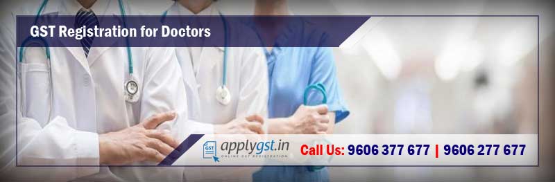 GST Registration for Doctors