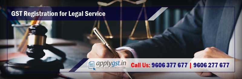 GST Registration for Legal Service