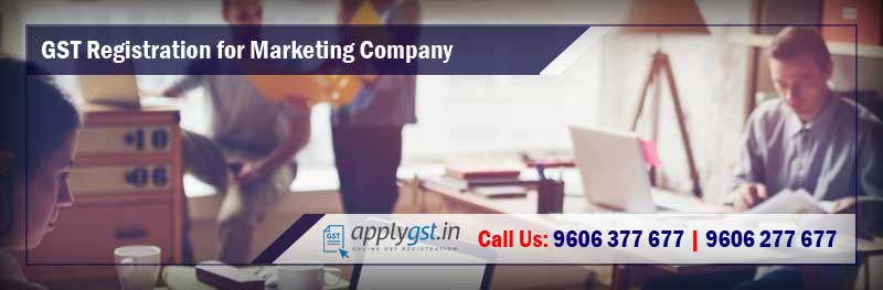 GST Registration for Food Marketing Company