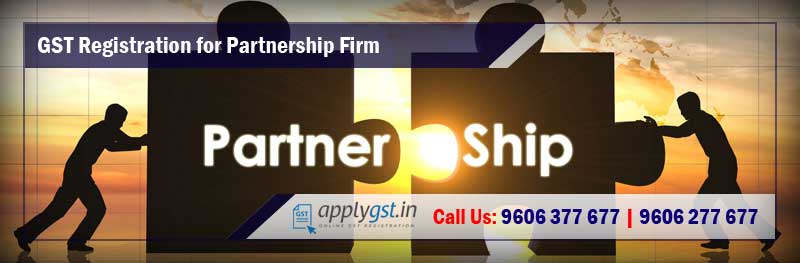 GST Registration for Partnership Firm