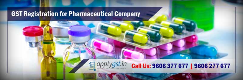 GST Registration for Pharmaceutical Company