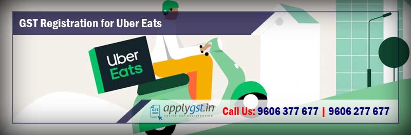 GST Registration for Uber Eats