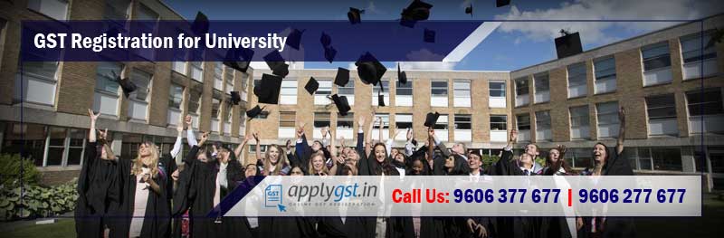 GST Registration for University