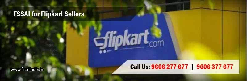 FSSAI License Registration for Flipkart Sellers